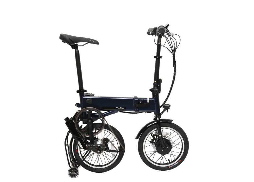 Bicicleta eléctrica plegable Flebi Supra e-bike...