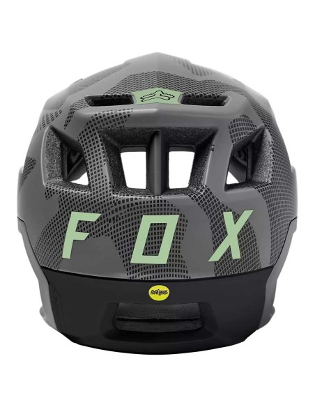 CASCO FOX Dropframe Pro Trail Casco - Camo - grey camo