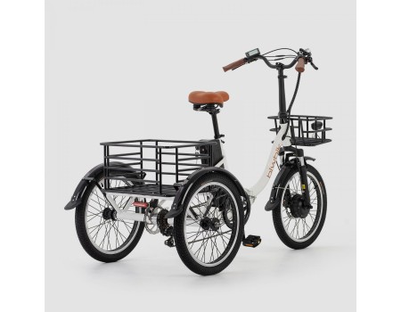 Triciclo ELÉCTRICO BIWBIK ( 2 colores Blanco y Negro ) 2
