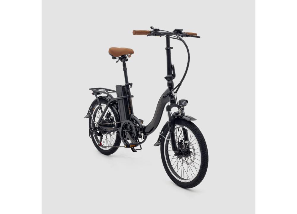 Bicicleta eléctrica plegable Biwbik Oslo Black
