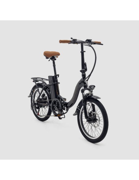 Bicicleta eléctrica plegable Biwbik Oslo Black