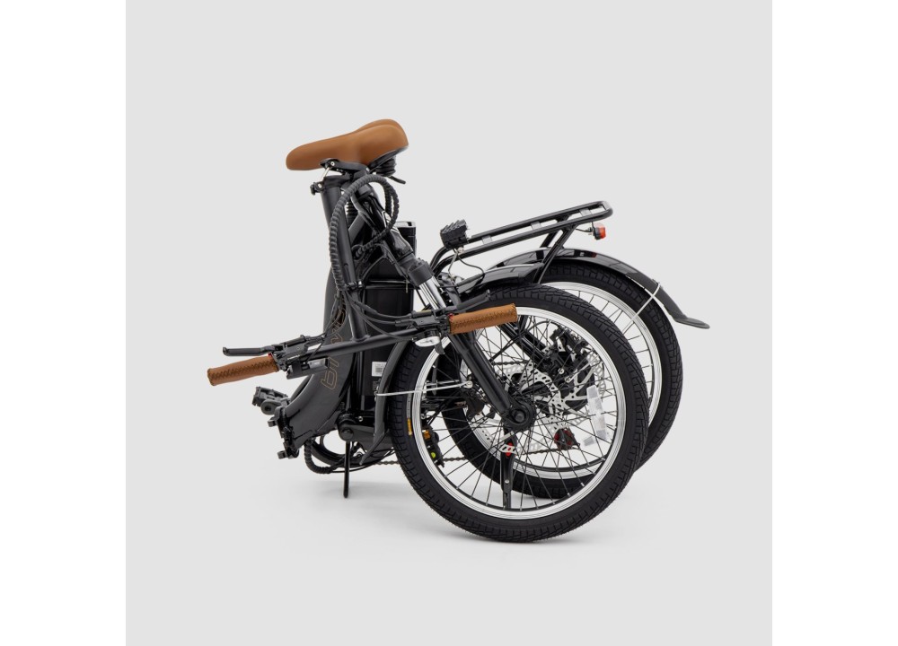 Bicicleta eléctrica plegable Biwbik Oslo Black