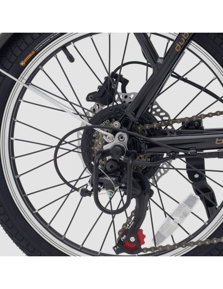 Bicicleta eléctrica plegable Biwbik Oslo Black