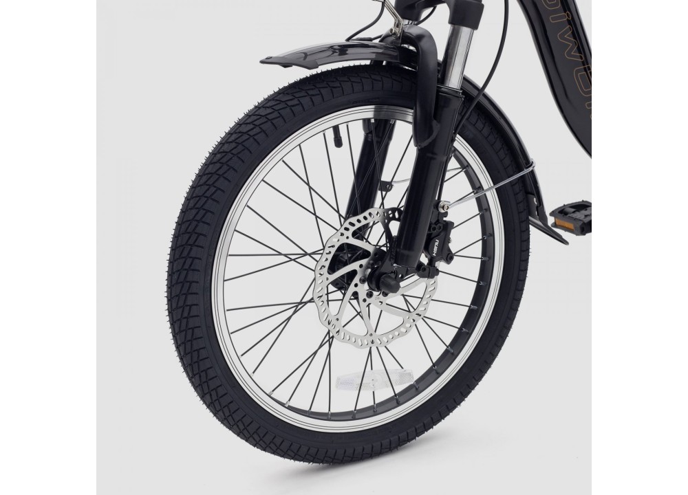 Bicicleta eléctrica plegable Biwbik Oslo Black