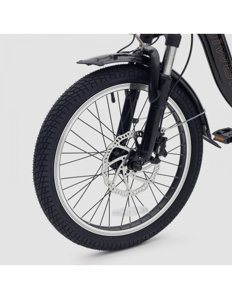Bicicleta eléctrica plegable Biwbik Oslo Black