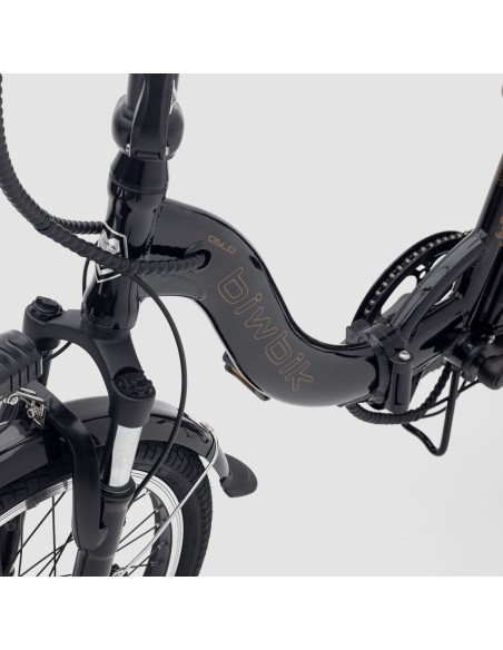 Bicicleta eléctrica plegable Biwbik Oslo Black