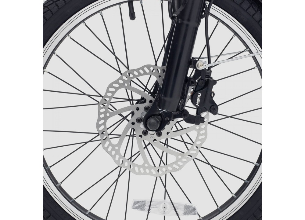 Bicicleta eléctrica plegable Biwbik Oslo Black