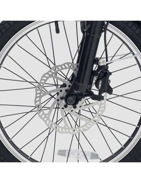 Bicicleta eléctrica plegable Biwbik Oslo Black