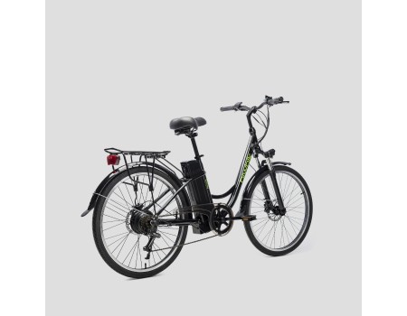 Bicicleta eléctrica de paseo Biwbik Sunray Black 2