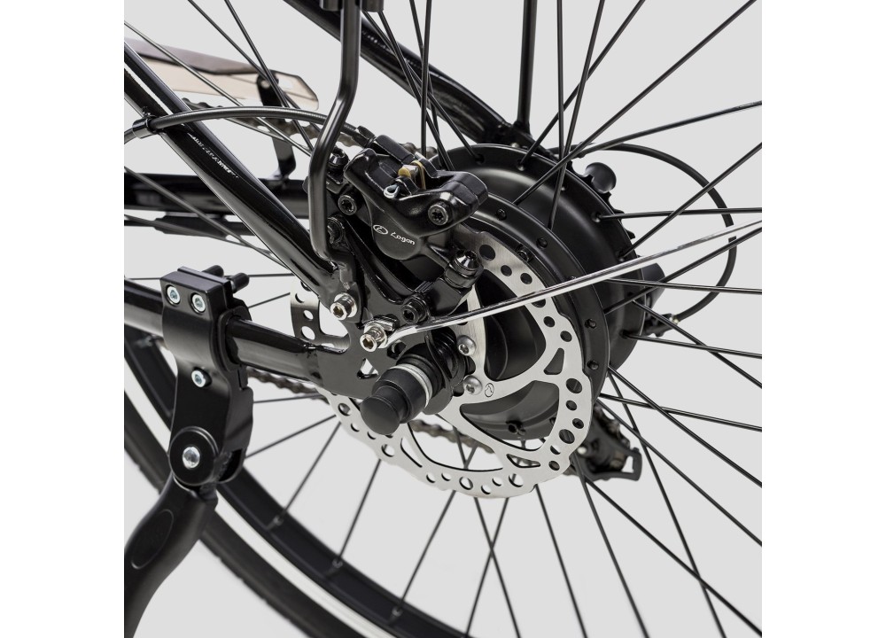 Bicicleta eléctrica de paseo Biwbik Sunray Black