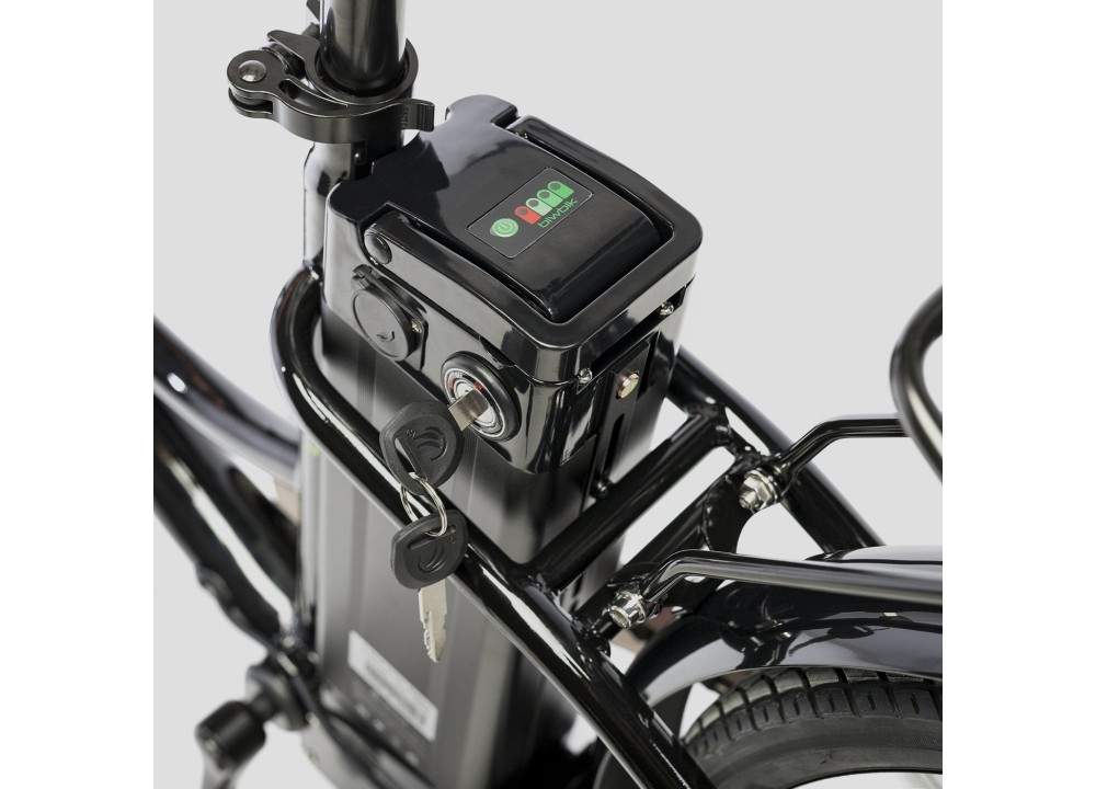 Bicicleta eléctrica de paseo Biwbik Sunray Black