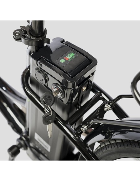 Bicicleta eléctrica de paseo Biwbik Sunray Black