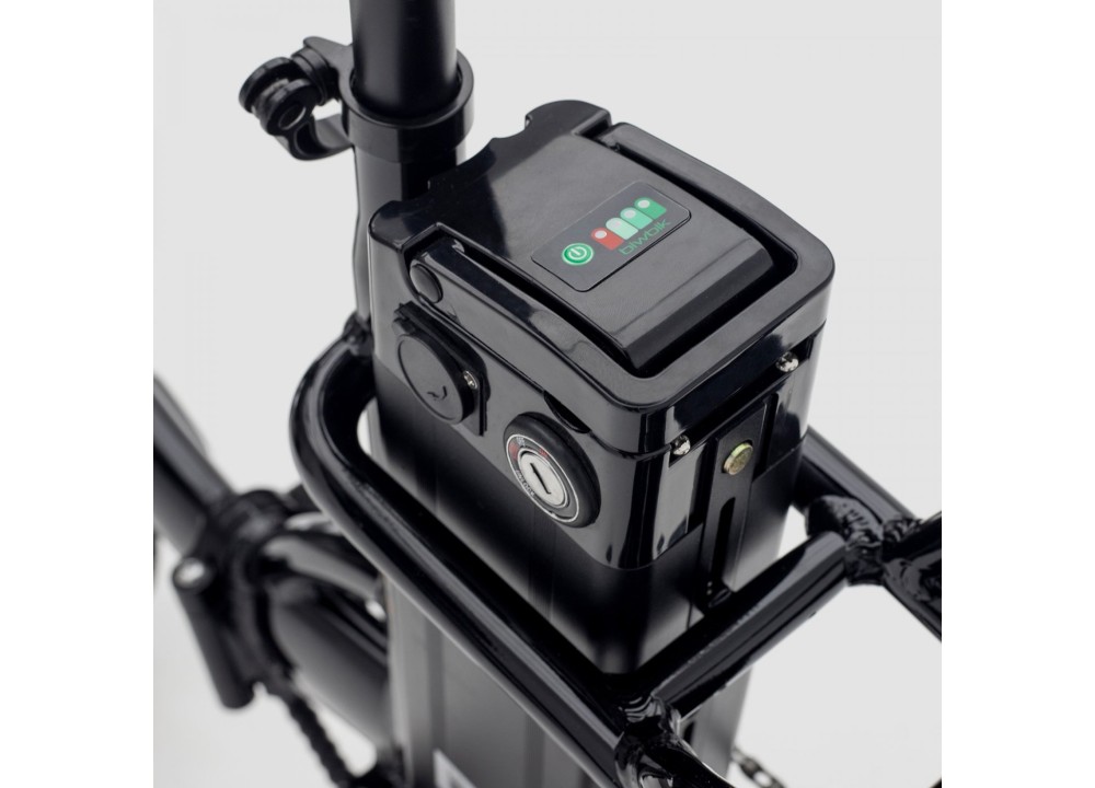 Bicicleta eléctrica de paseo Biwbik Sunray Black