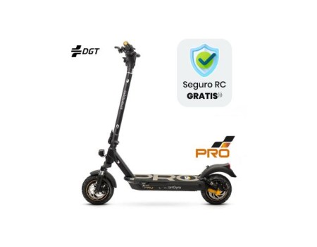 Patinete eléctrico smartGyro K2 PRO Black Certificado