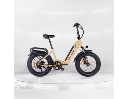 Bicicleta eléctrica plegable Biwbik NEGRA 2