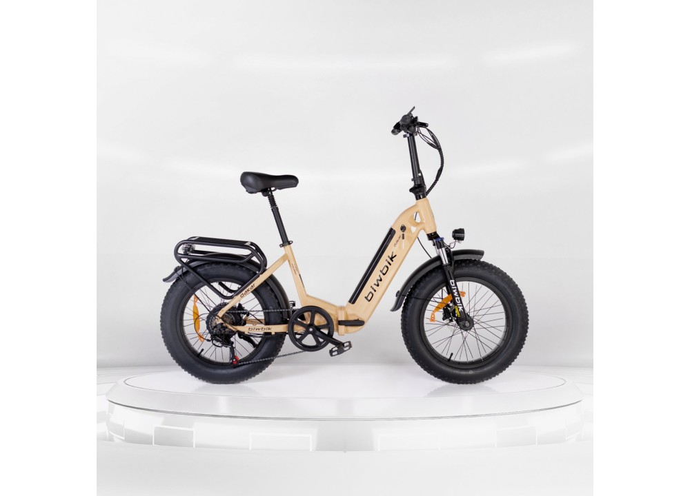 Bicicleta eléctrica plegable Biwbik Dakar Cream