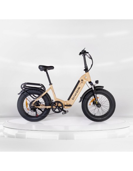 Bicicleta eléctrica plegable Biwbik Dakar Cream