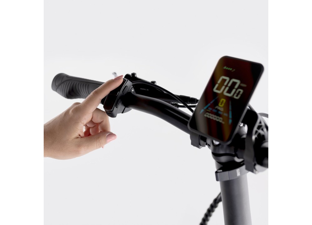 Bicicleta eléctrica plegable Biwbik NEGRA