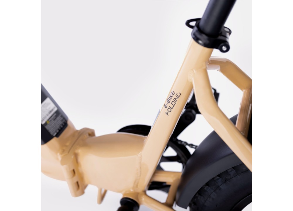 Bicicleta eléctrica plegable Biwbik Dakar Cream