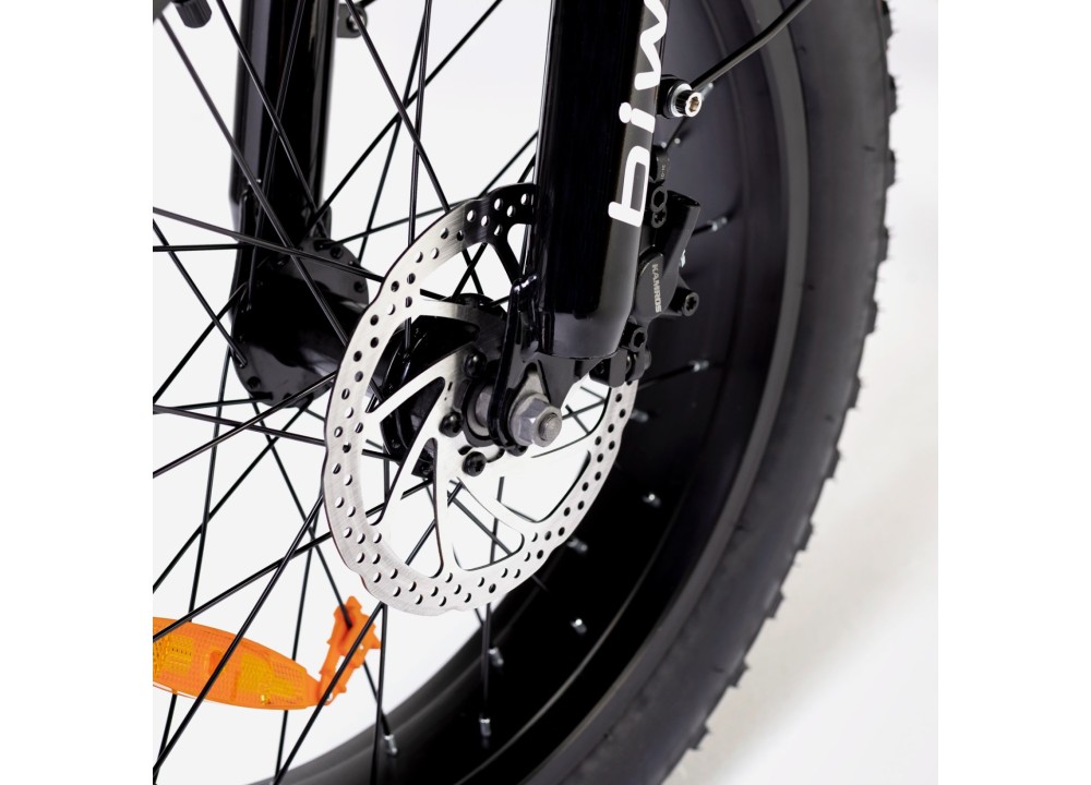 Bicicleta eléctrica plegable Biwbik NEGRA