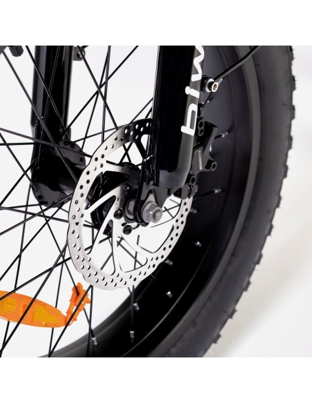 Bicicleta eléctrica plegable Biwbik NEGRA