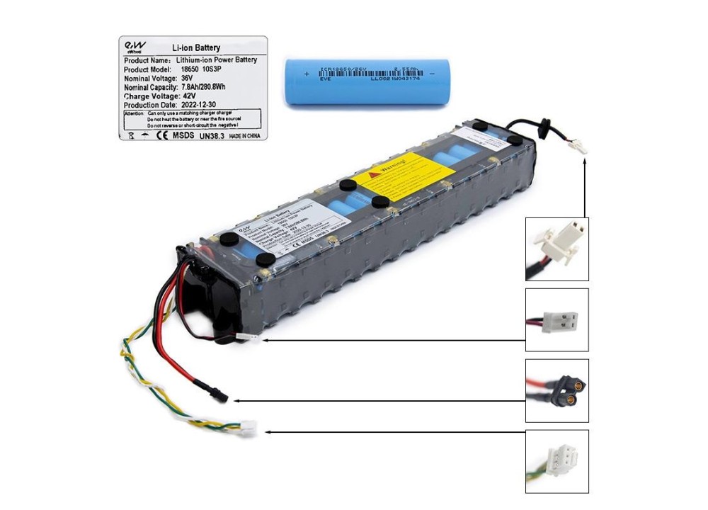 Batería 36v 7,8 A/h para patinete Xiaomi M365/1S/Essential/MI3 Ewheel