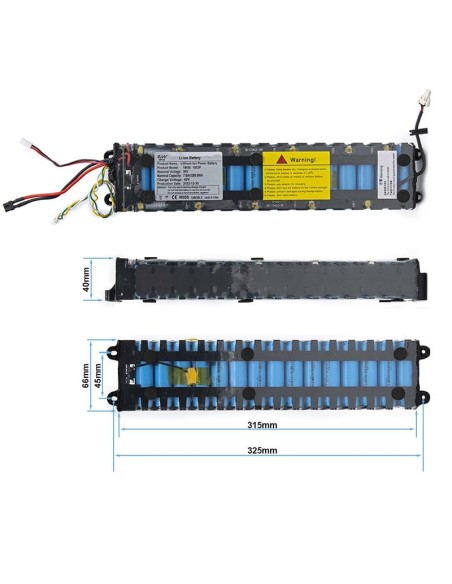 Batería 36v 7,8 A/h para patinete Xiaomi M365/1S/Essential/MI3 Ewheel