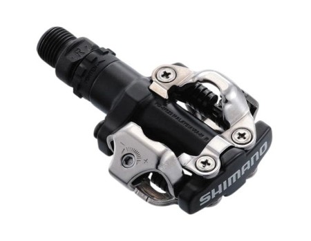 Pedales SHIMANO M520 Negro con calas SM-SH51