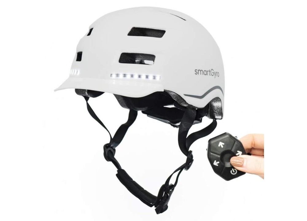 Casco Inteligente SmartGyro Smart Pro M Blanco,...