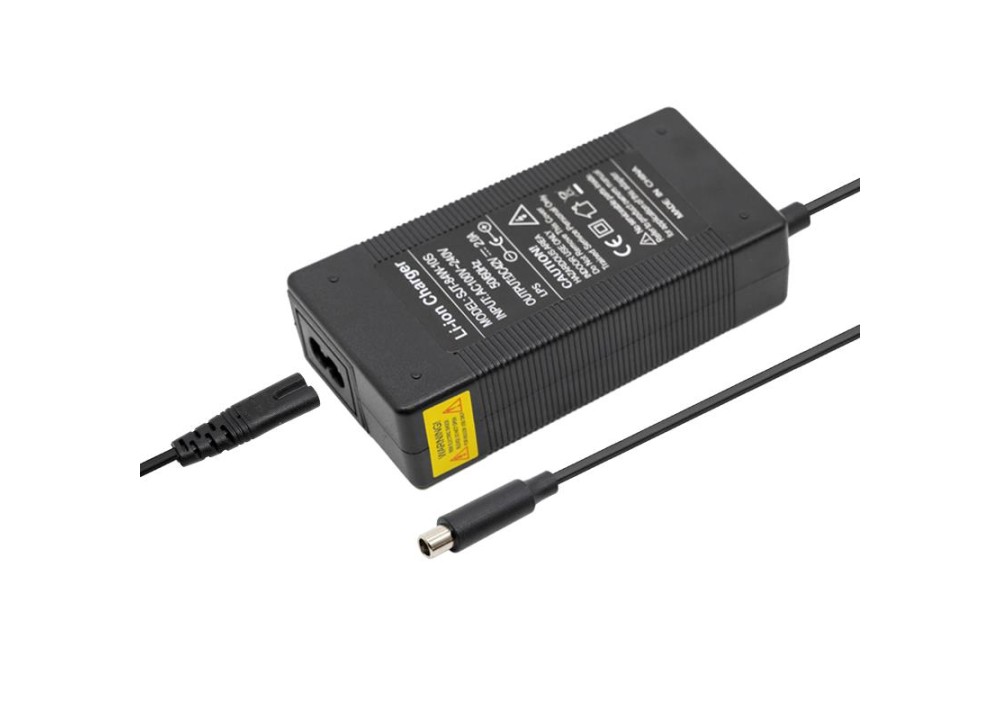 Cargador 36v (salida 42v) 2A conector DC 8mm...