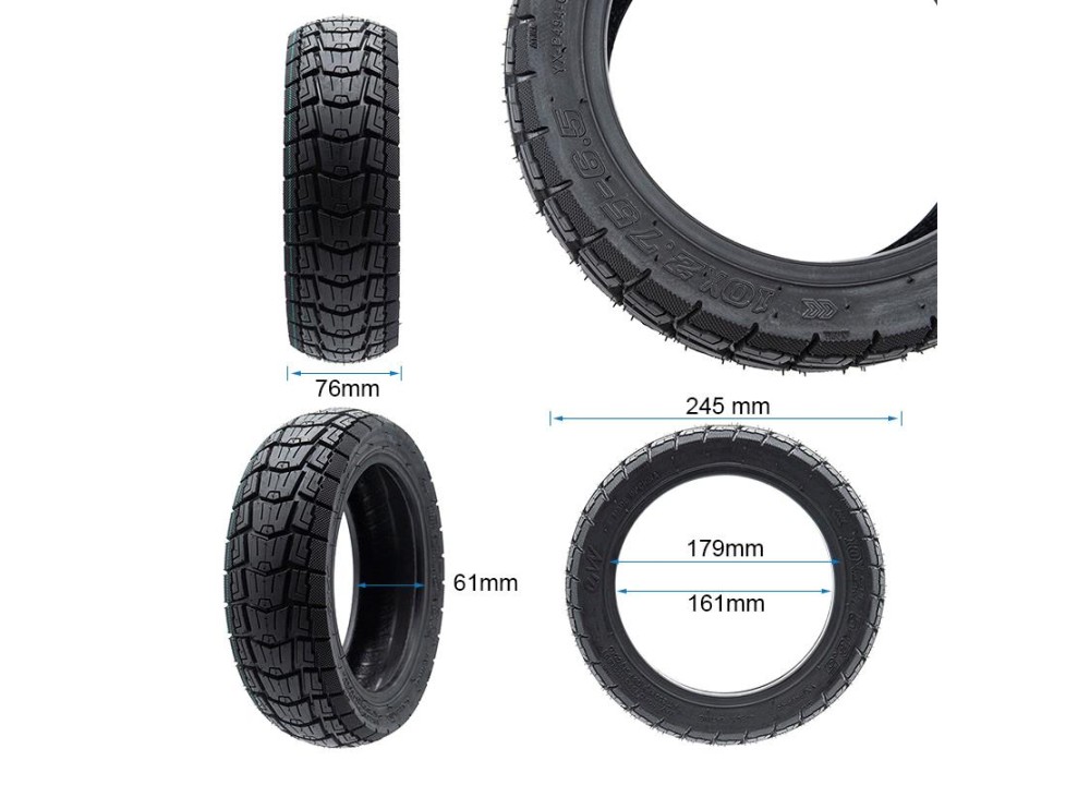 Neumático Tubeless Offroad 10x2,75-6,5...