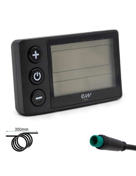 Display S866 con conector waterproof