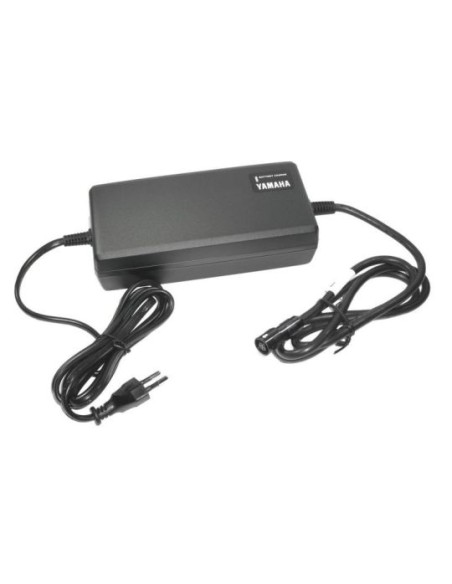 Cargador para bicicletas eléctricas con batería Yamaha Año 2015/2016/2017/2018 de 36v y 4A.
