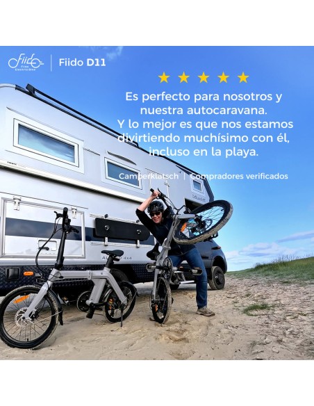 Fiido D11 Bicicleta Electrica Plegable De Largo Alcance