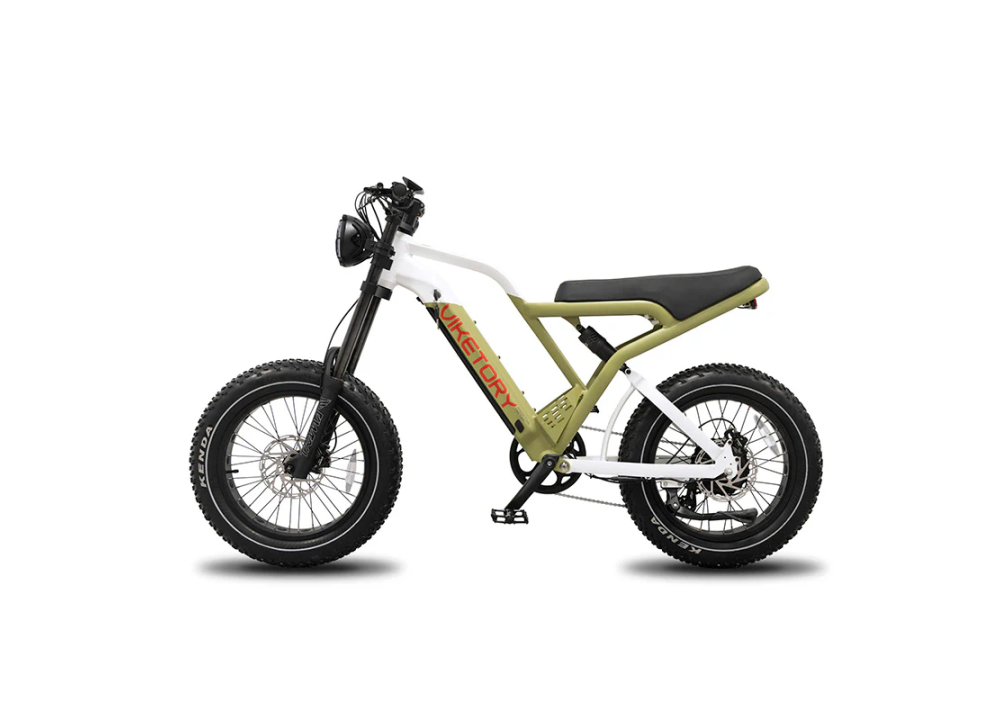 COMMANDO ebike FATBIKE Verde militar
