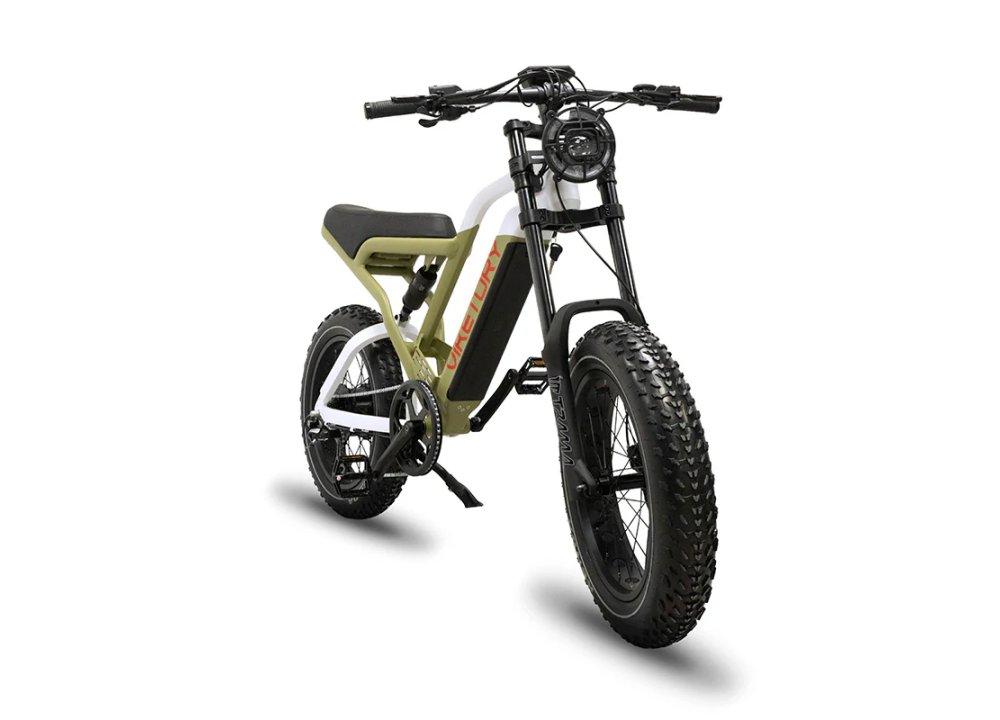 COMMANDO ebike FATBIKE Verde militar