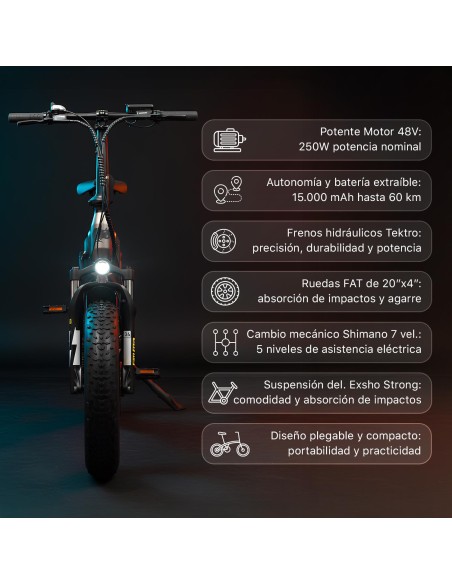 BICICLETA ELÉCTRICA SMARTGYRO EBIKE RHINO