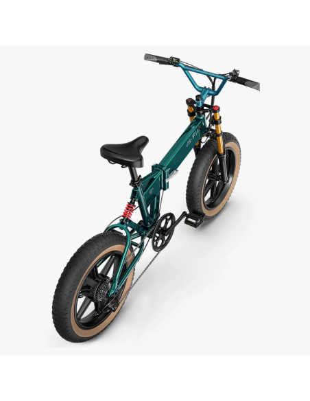 Fiido M1 Pro | Bicicleta Eléctrica Plegable Todoterreno con Doble Suspensión