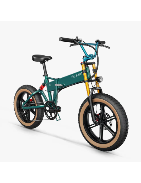 Fiido M1 Pro | Bicicleta Eléctrica Plegable Todoterreno con Doble Suspensión