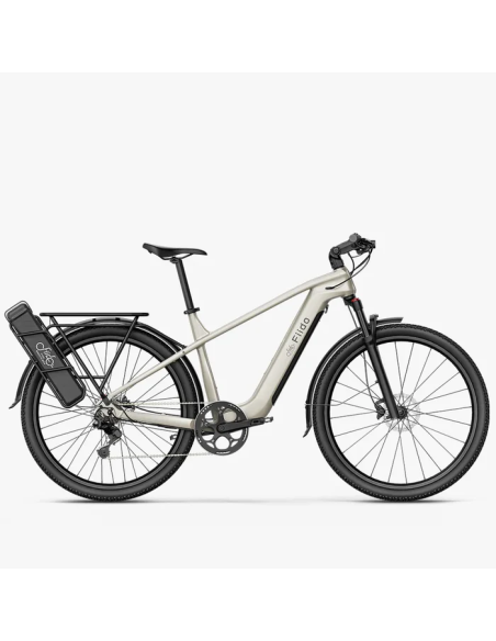 Fiido Nomads Trekking E-bike | Bicicleta Eléctrica de Turismo con Autonomía Extensible
