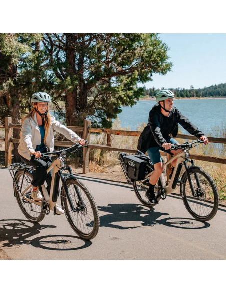 Fiido Nomads Trekking E-bike | Bicicleta Eléctrica de Turismo con Autonomía Extensible