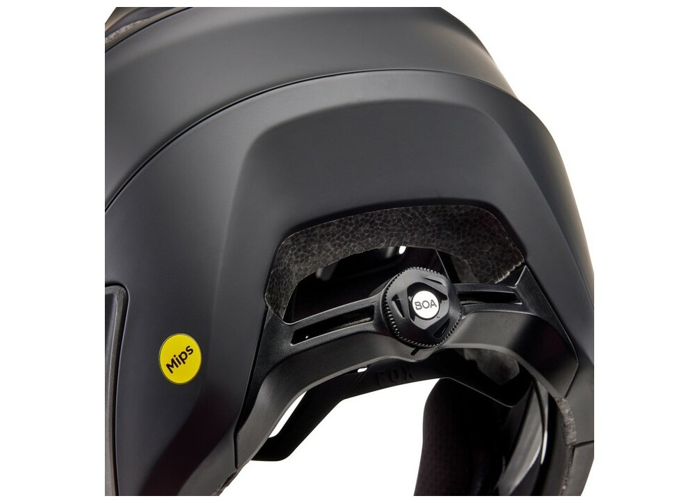 Casco Fox Dropframe Pro Negro Mate