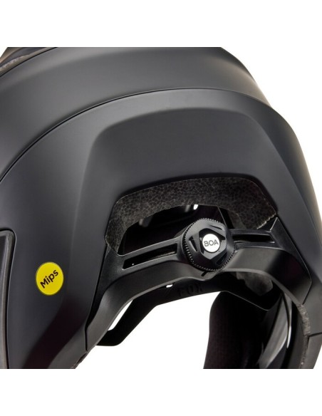 Casco Fox Dropframe Pro Negro Mate