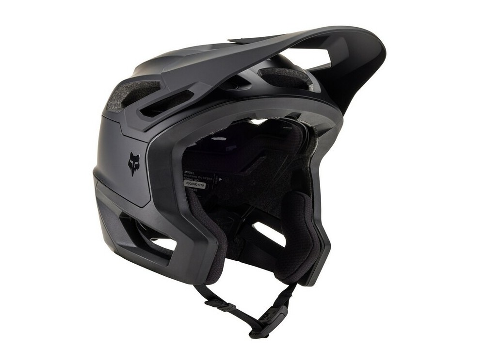 Casco Fox Dropframe Pro Negro Mate