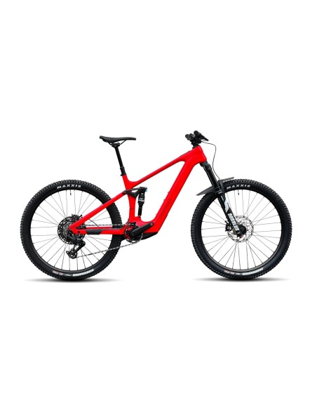 Bicicleta Steppenwolf Tundra 9.0 con motor Avinox Roja