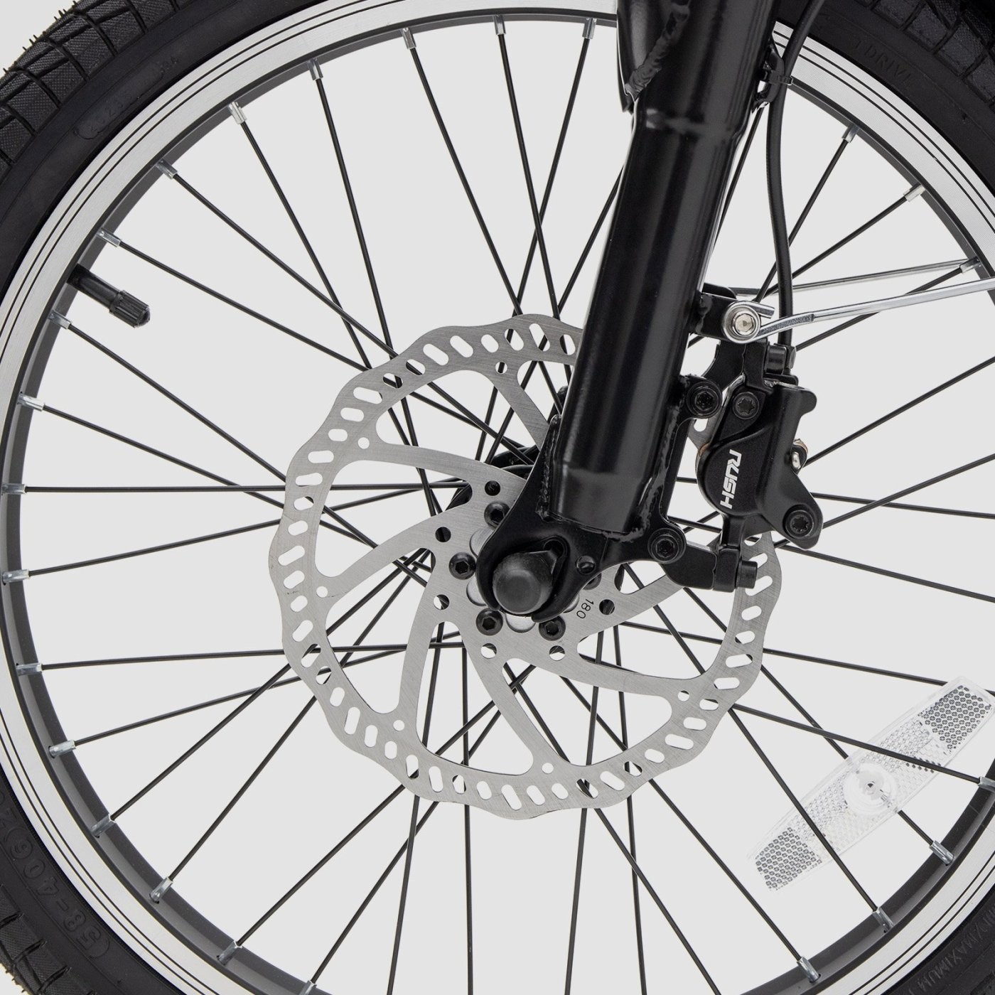 Bicicleta eléctrica plegable Biwbik Dublin White con acelerador