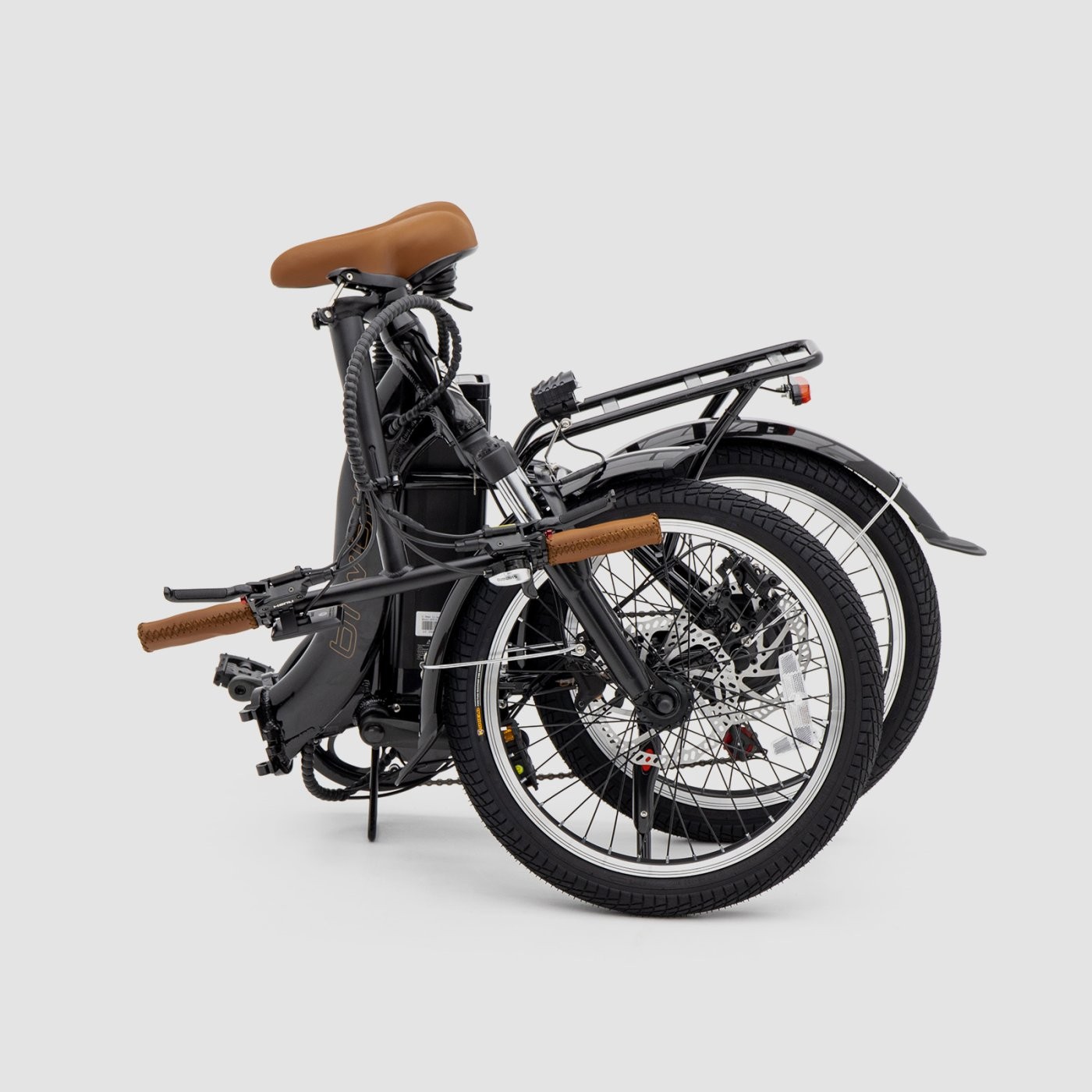 Bicicleta eléctrica plegable Biwbik Oslo Black
