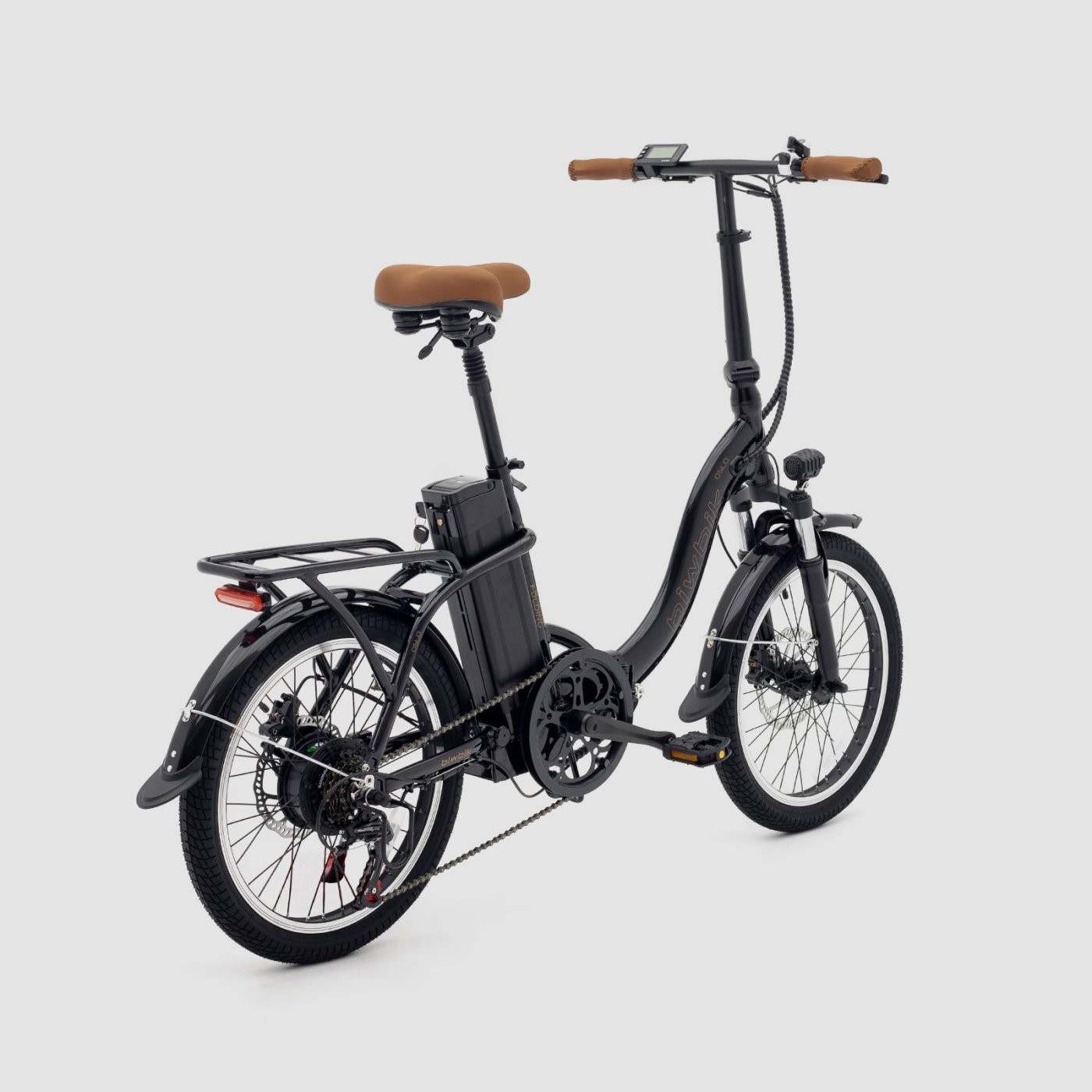 Bicicleta eléctrica plegable Biwbik Oslo Black