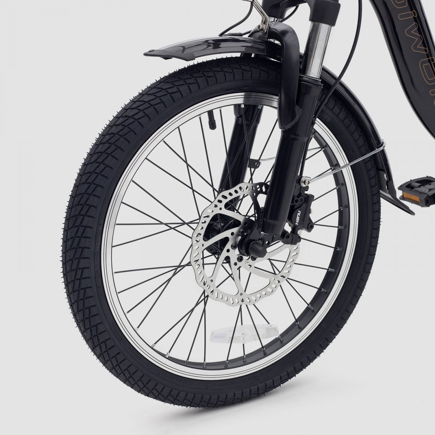 Bicicleta eléctrica plegable Biwbik Oslo Black