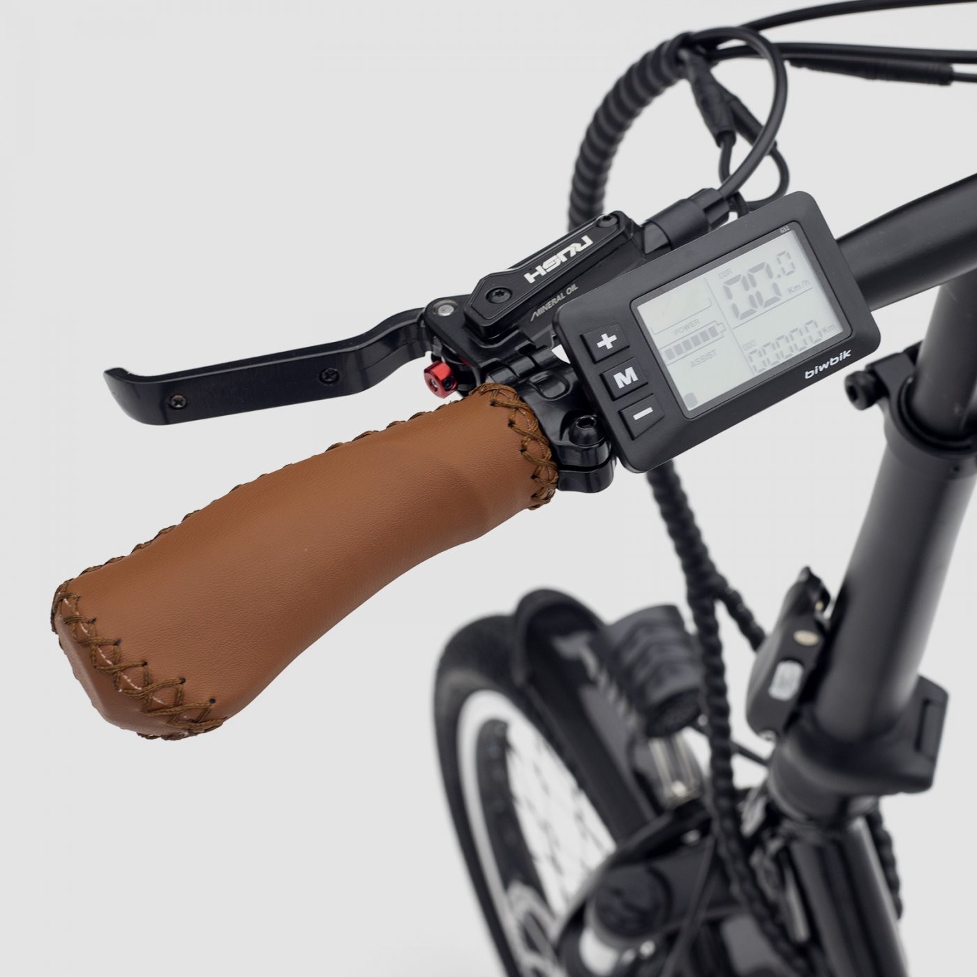 Bicicleta eléctrica plegable Biwbik Oslo Black